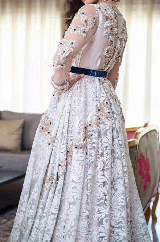 Luxury Lace caftan Evening Dresses V Neck Appliques Mother Dress Arabic Muslim Special Occasion Dresses Party Gowns