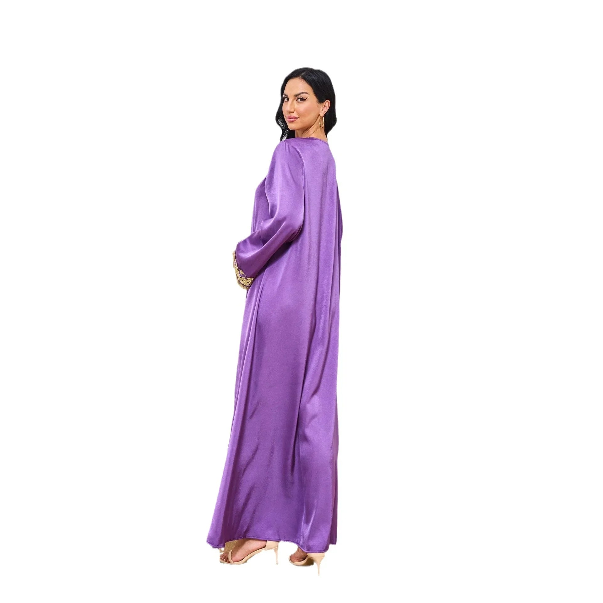 Abaya For Women Dubai Middle East Wedding Kaftan Summer New Abaya Ethnic Style Robe Muslim Jalabiya Fashion Dress Women Clothing